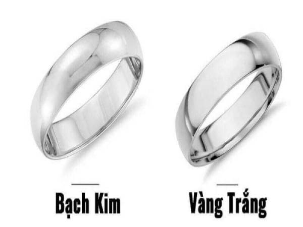 Tìm hiểu về bạch kim và vàng trắng