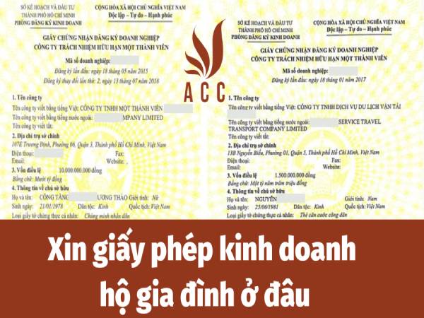 Giấy phép kinh doanh là gì?